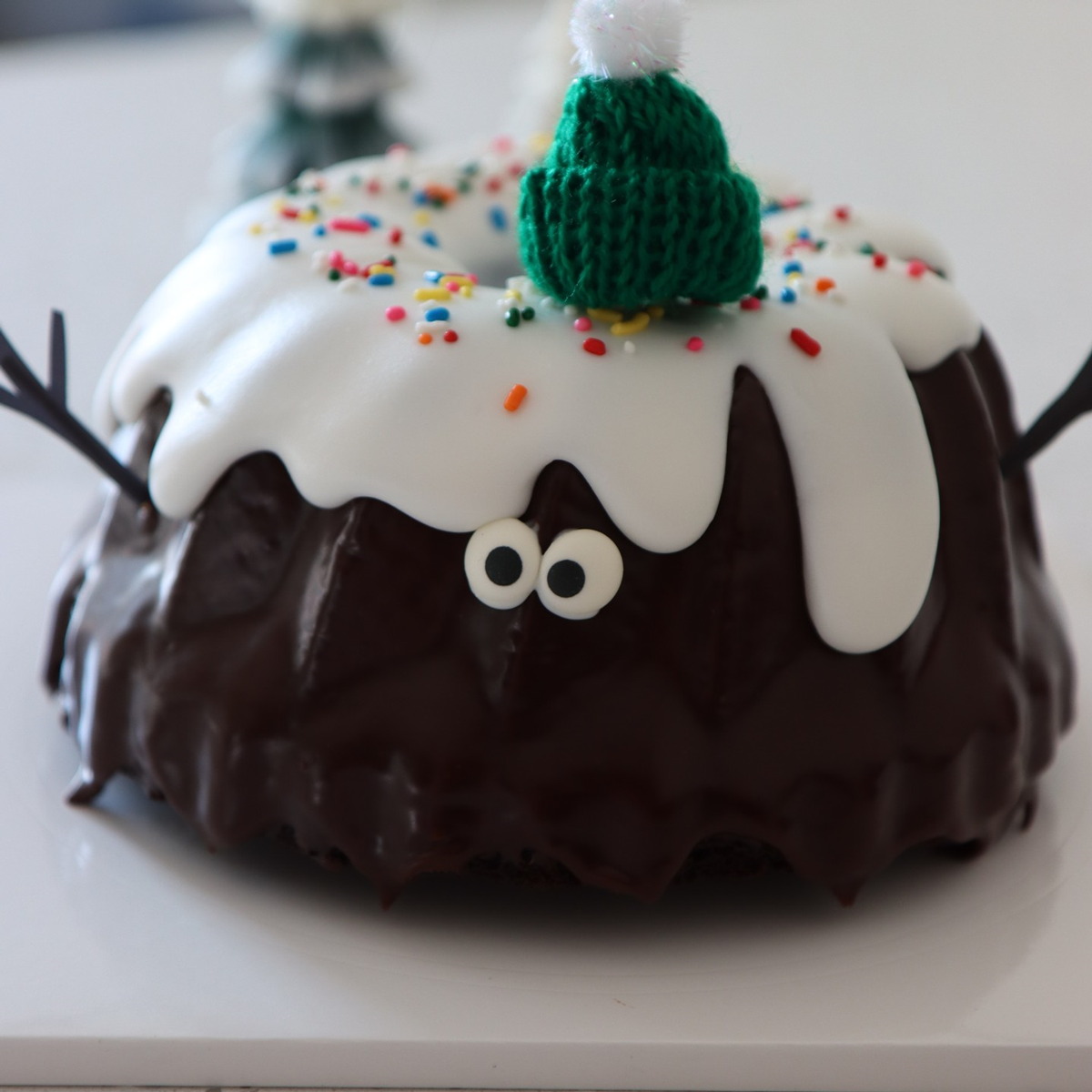 Christmas Chocolate Bundt Cake